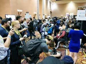 CerevoのVRシューズ「Taclim(タクリム)」に集まった海外メディア